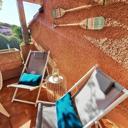 Studio Bord De Mer Terrasse Vue Mer Piscine