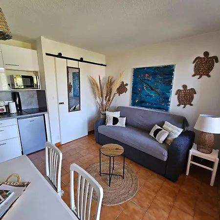 Apartment Studio Bord De Mer Terrasse Vue Mer Piscine *